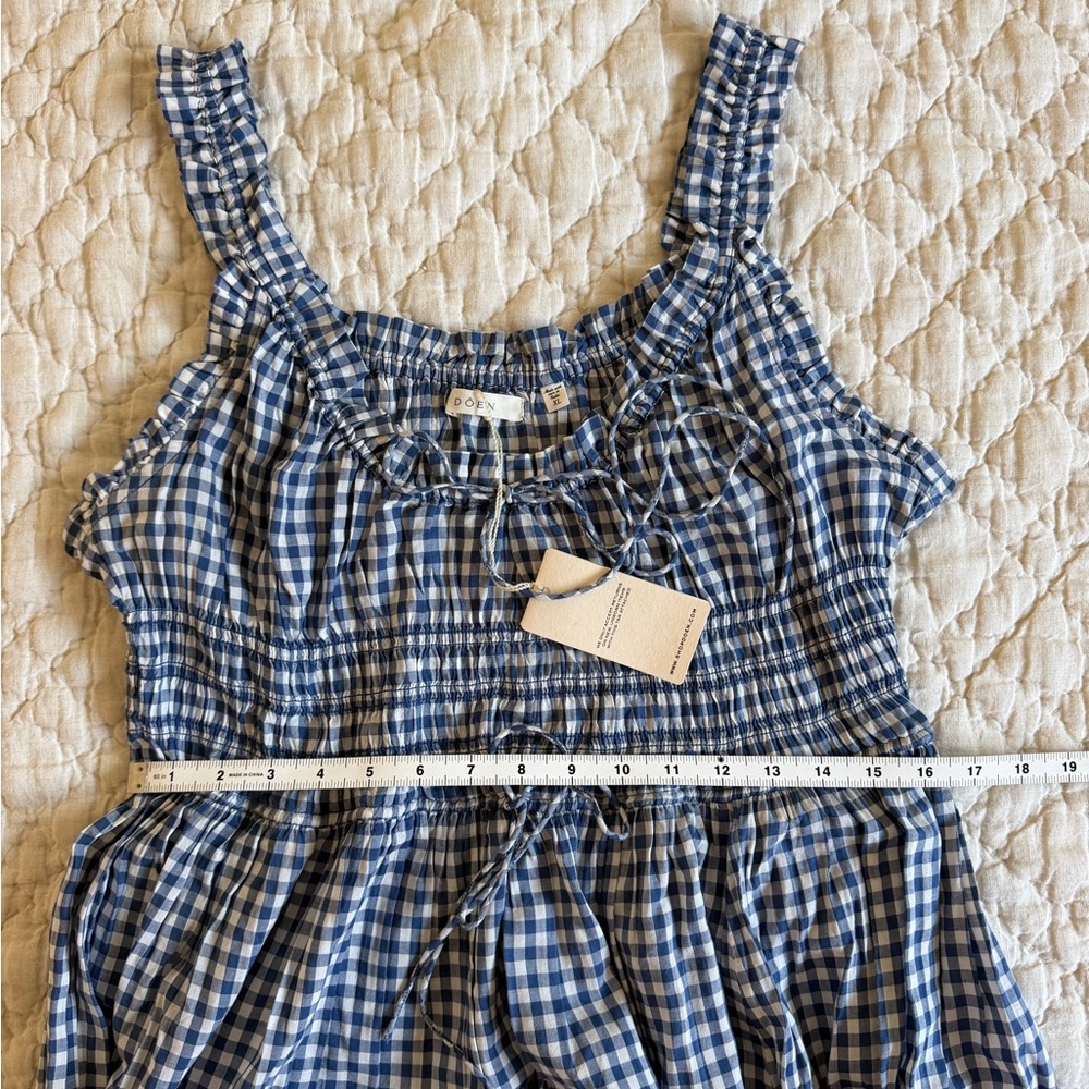 DÔEN Emmaretta Gingham Print [comfortably fits sizes M to XL] - Picture 6 of 6